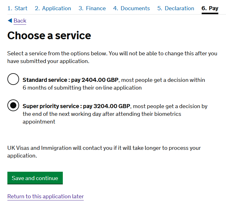 Visa fees UK Visa Waiting times